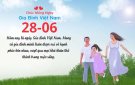 Bài tuyên truyền hưởng ứng ngày gia đình Việt Nam 28/6 và tháng hành động về phòng, chống bạo lực gia đình